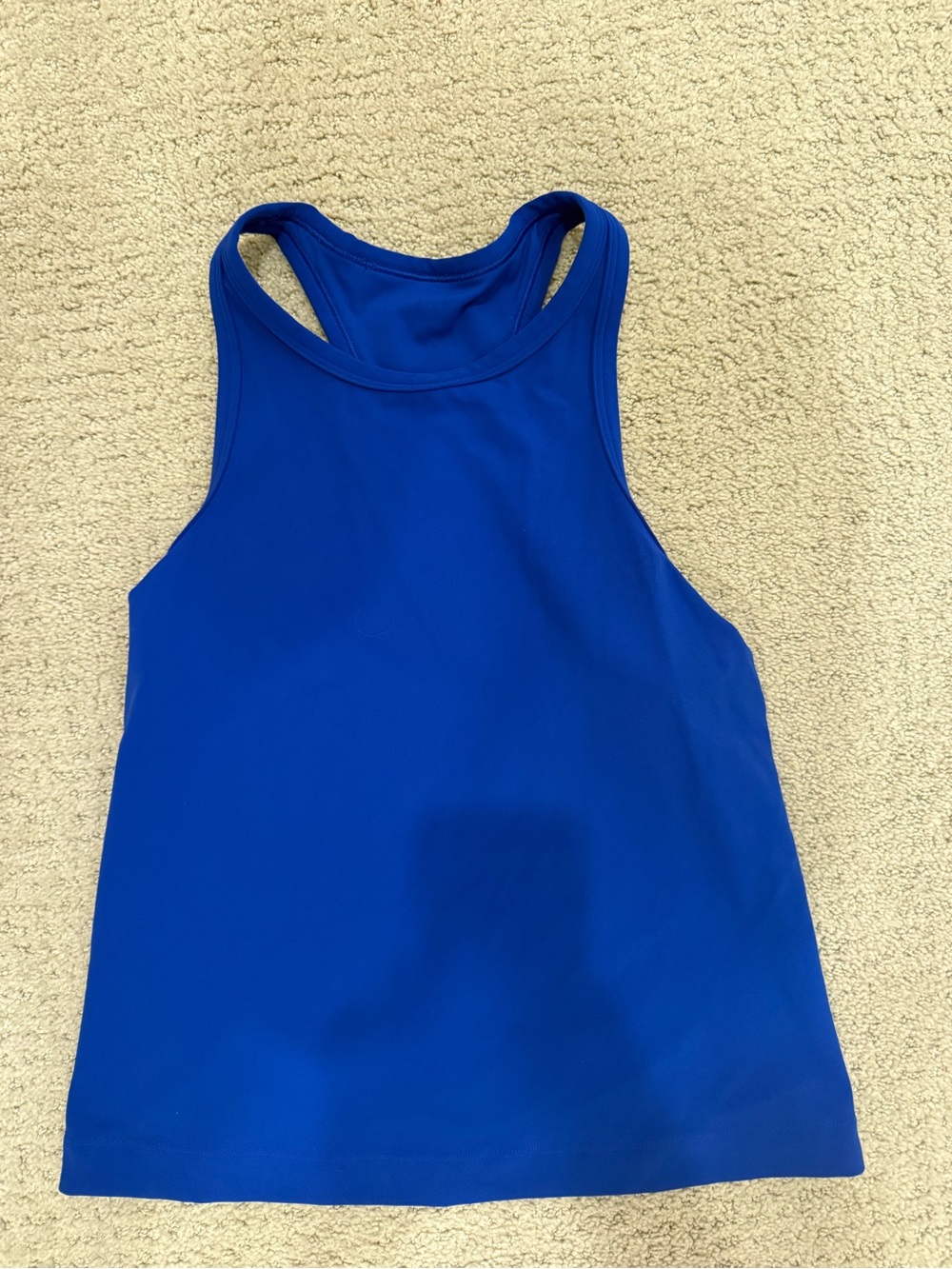 lululemon athletica Royal Blue Racerback Tank